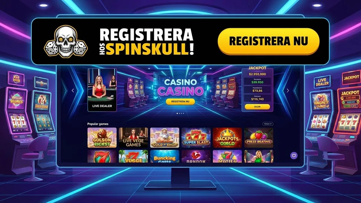 Registrera dig med bonus